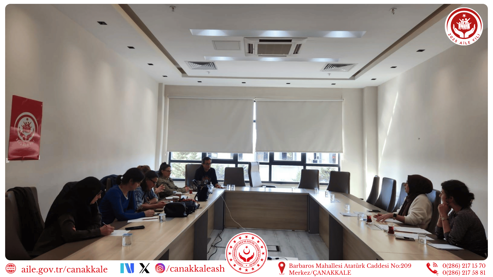 🟣 Türkiye Aile Yılı Söyleşileri ve Etkinlikleri “Şiddet Mağdurları ile Çalışanın Psikolojik İyi Oluşu” 