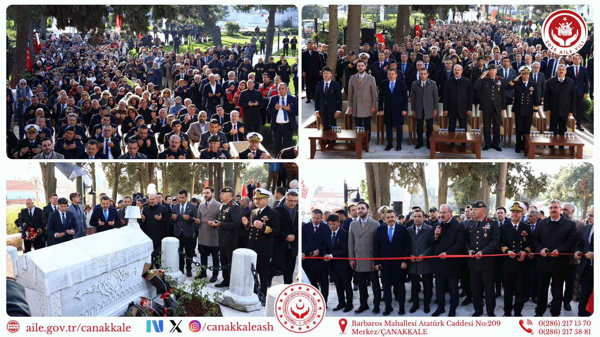 “Vatan Şairi” Namık Kemal’i Anma Töreni