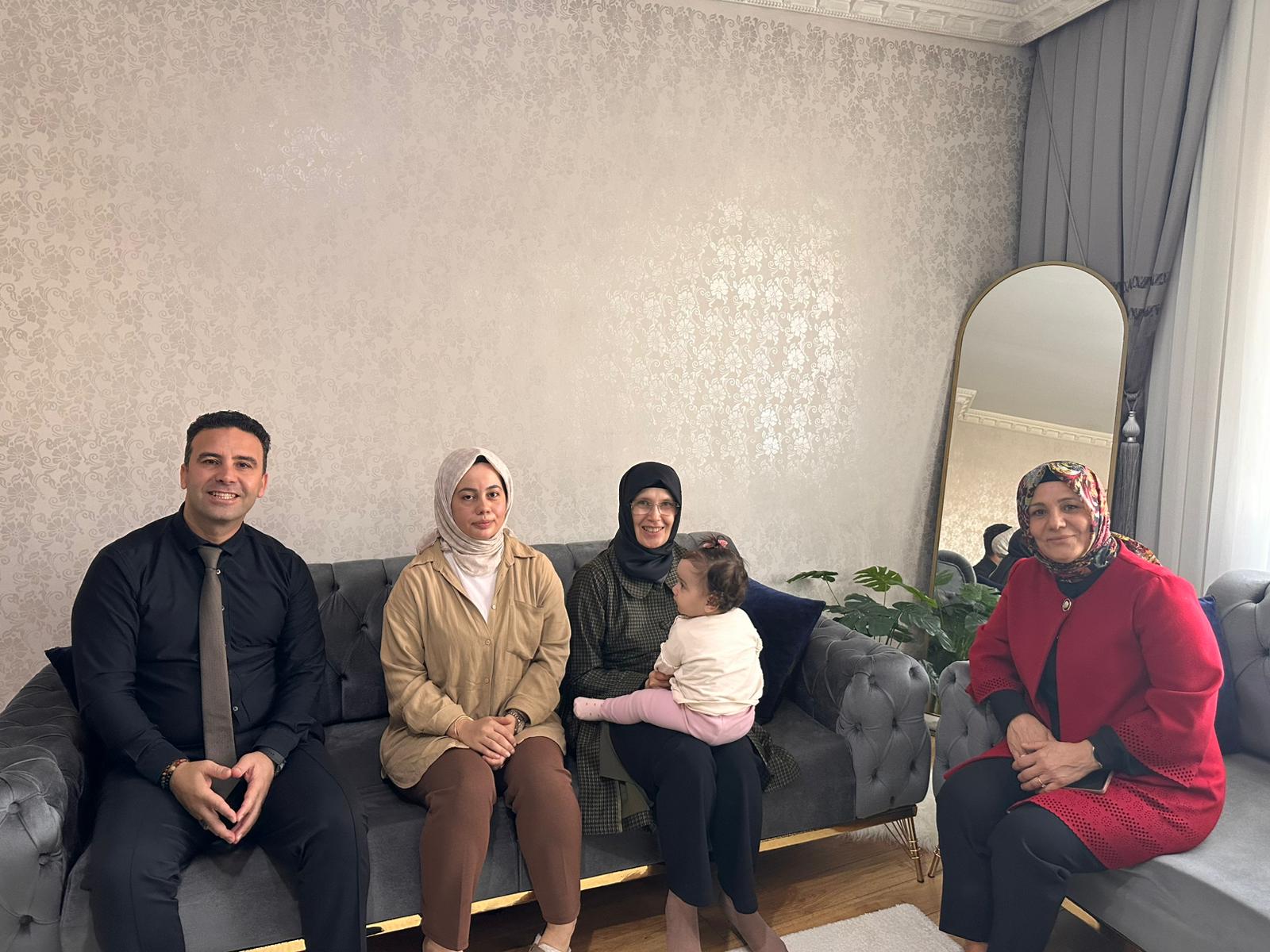 Sevgiyle Yuva Olan Koruyucu Ailelere Ziyaret