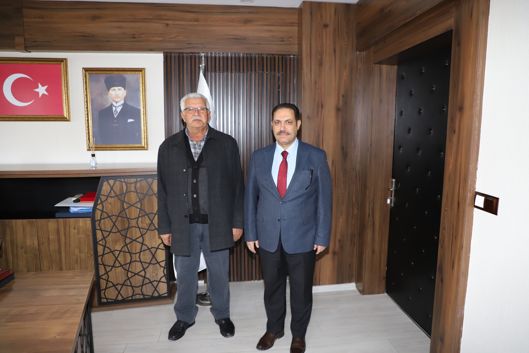 Şehidimizin Kıymetli Babasından Müdürlüğümüze Ziyaret