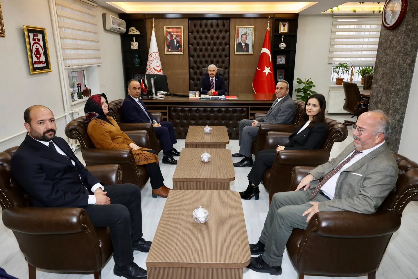 Valimiz Sayın İbrahim Akın İl Müdürlüğümüzü Ziyaret Etti