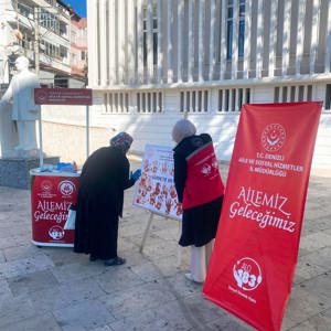 Tavas SHM Tarafından Kadına Yönelik Şiddete Karşı Farkındalık Standı Düzenlendi - fotoğraf 4
