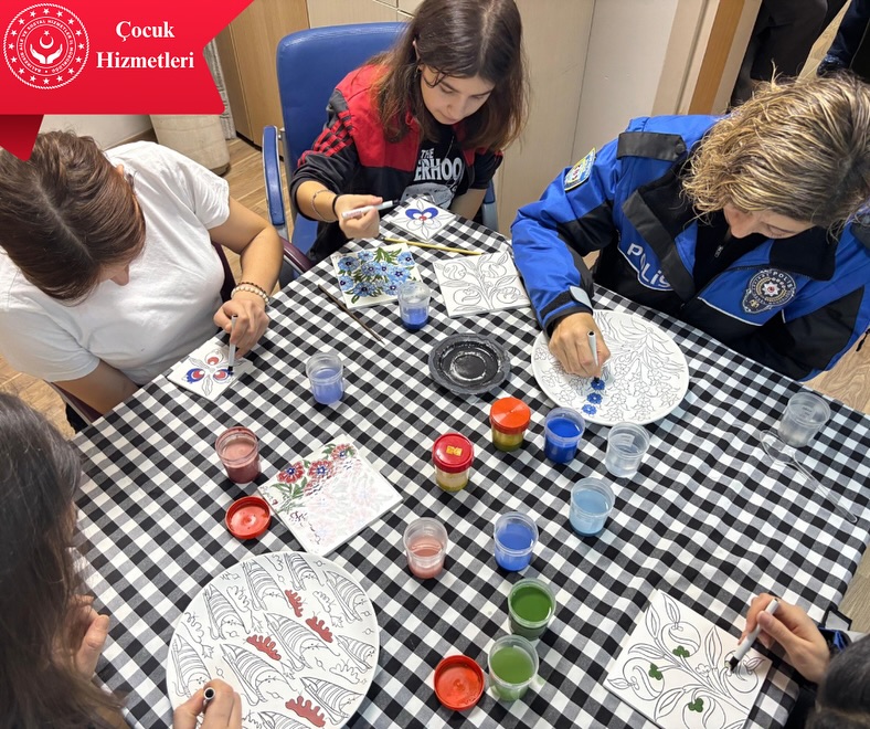 Toplum Destekli Polislik Şube Müdürlüğü İşbirliğiyle Çocuklarımızın Renkli Hafta Sonu Etkinliği