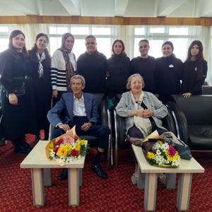 Huzurevinde Kalan Öğretmenlerimiz Öğretmenler Günü Nedeniyle Ziyaret Edildi. - fotoğraf 1