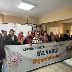 Kadın Kursiyerlere Kadına Yönelik Şiddetle Mücadele Eğitimi Verildi. - fotoğraf 1