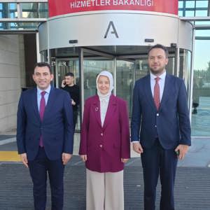 Bilgi Yarışması Finalistleri Bakanlığımızda  - fotoğraf 1