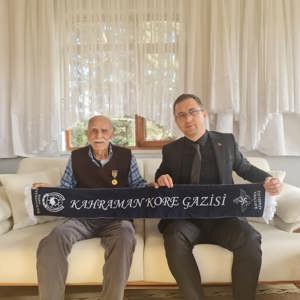 Kore Gazimiz Hüseyin YÜRE ve Ailesine Ziyaret Gerçekleştirildi. - fotoğraf 3