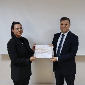 İŞKUR İş Gücü Uyum Projesi Kapsamındaki Görevlerini Tamamlayan Çalışanlarımıza Teşekkür Belgesi Takdimi - fotoğraf 1