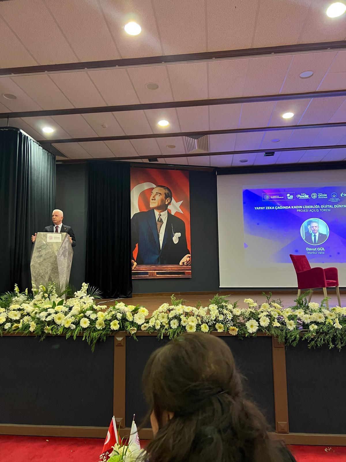 Yapay Zeka Çağında Kadın Liderliği: Dijital Dünyada Kadın Gücü Adlı Projemizin Açılış Töreni Gerçekleştirilmiştir