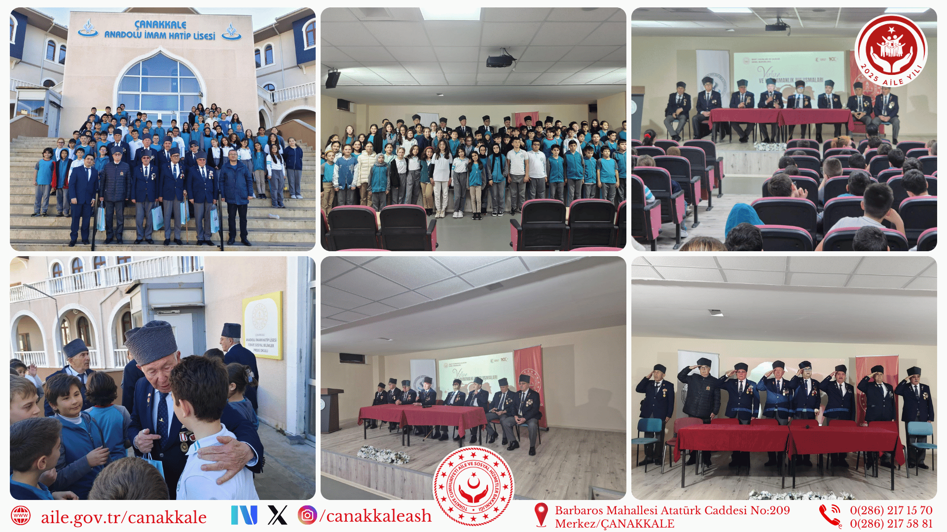 Vatan ve Kahramanlık Buluşmaları Çanakkale Anadolu İmam Hatip Lisesi