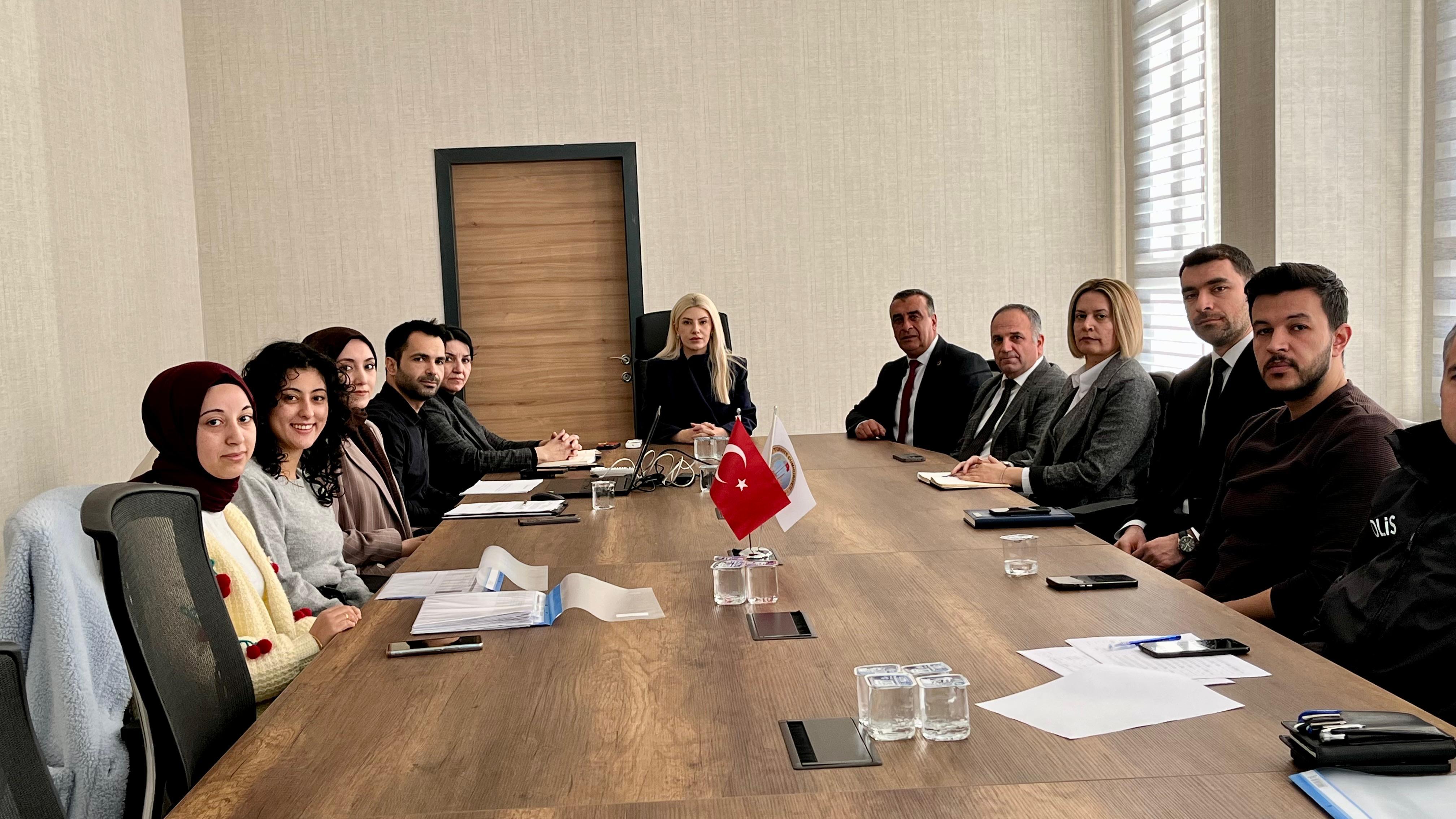 Kadına Yönelik Şiddetle Mücadele İlçe Koordinasyon Toplantısı Gerçekleştirildi