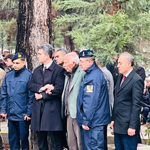 Gazimiz Rıza Ak’ın Kıymetli Eşi  Makbule Ak’a Veda - fotoğraf 3