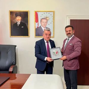 İl Müdürümüz Nejat İLHAN, Bozüyük Kaymakamı Sayın Adem ÖZTÜRK'ü Makamında Ziyaret Etti - fotoğraf 2