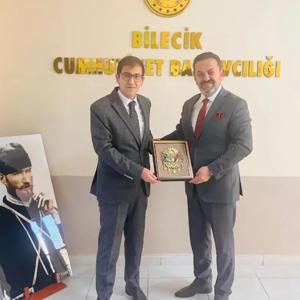 İl Müdürümüz Nejat İLHAN, Bilecik Cumhuriyet Başsavcısı Sayın Burak OLGUN'u Makamında Ziyaret Etti - fotoğraf 1