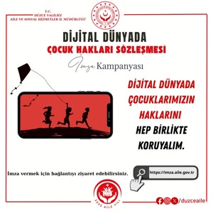 Dijital Dünyada Çocuk Haklarının Korunmasına Yönelik Çağrı. - fotoğraf 1