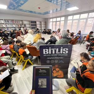 Bitlis Ailece Kitap Okuyor Projesi Kapsamında Adilcevaz’da Kitap Okuma Programı - fotoğraf 1