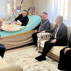  Malül Gazimiz İrfan Tüfekçi’yi hanelerinde ziyaret ettik - fotoğraf 2