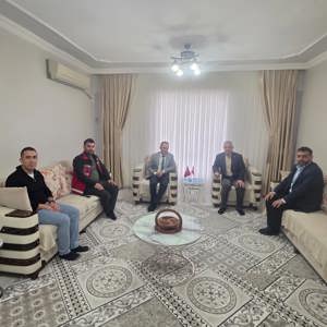 Şehidimizin Oğlu Gazimize Ziyaret - fotoğraf 1