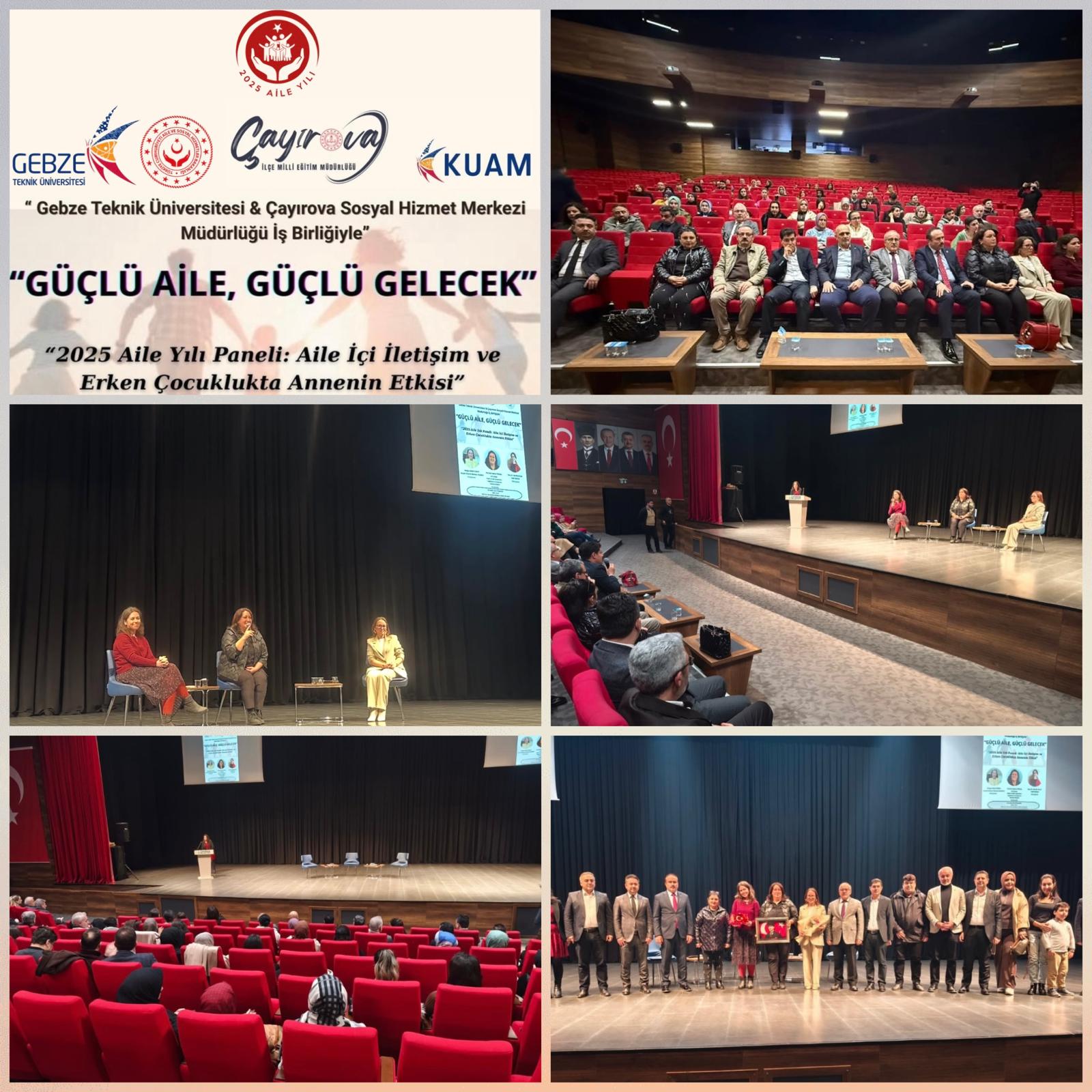 2025 Aile Yılı Kapsamında “Aile İçi İletişim ve Erken Çocuklukta Annenin Etkisi” Paneli Düzenlendi