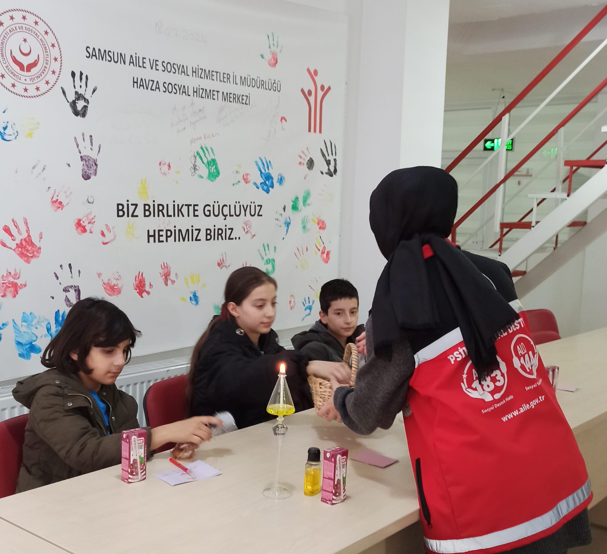 Havza SHM’den Çocuklara Regaib Kandili Etkinliği 