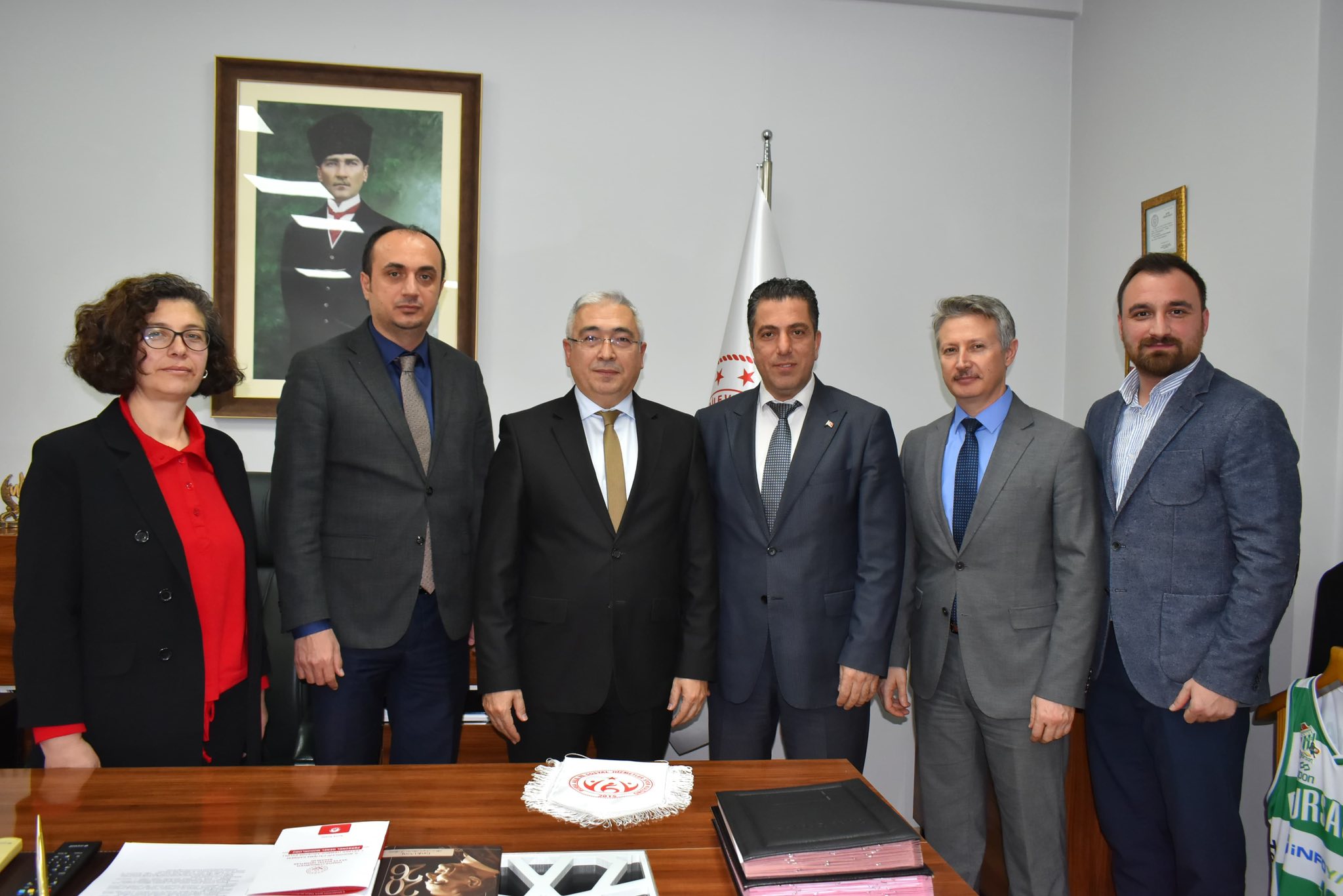 Spor Kulübümüzde Yeni Dönem: İl Müdürümüz Faruk Uysal, Yeni Yönetim Kurulunu Kabul Etti