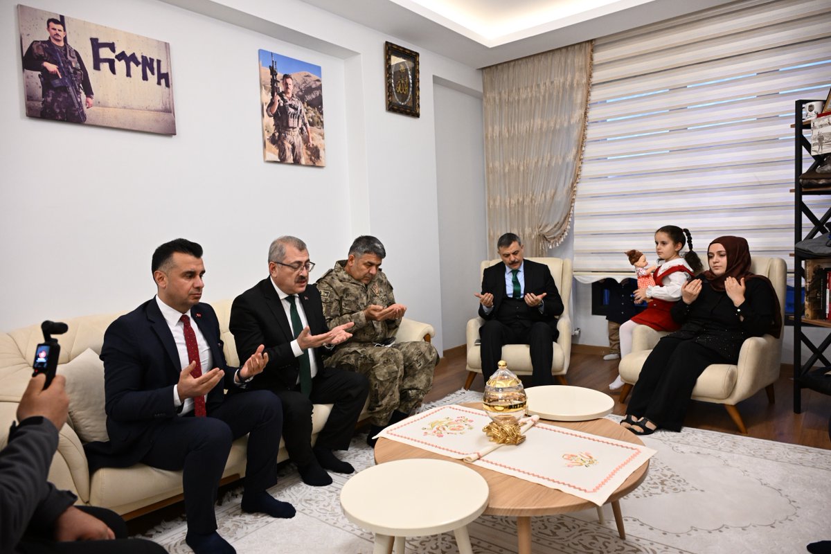 Şehit Polis Memuru Ertuğrul KIRIK’ın Ailesine Ziyaret