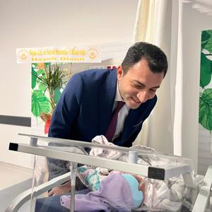 Yeni Yılın İlk Bebeği ve Ailesine Tebrik Ziyareti - fotoğraf 2