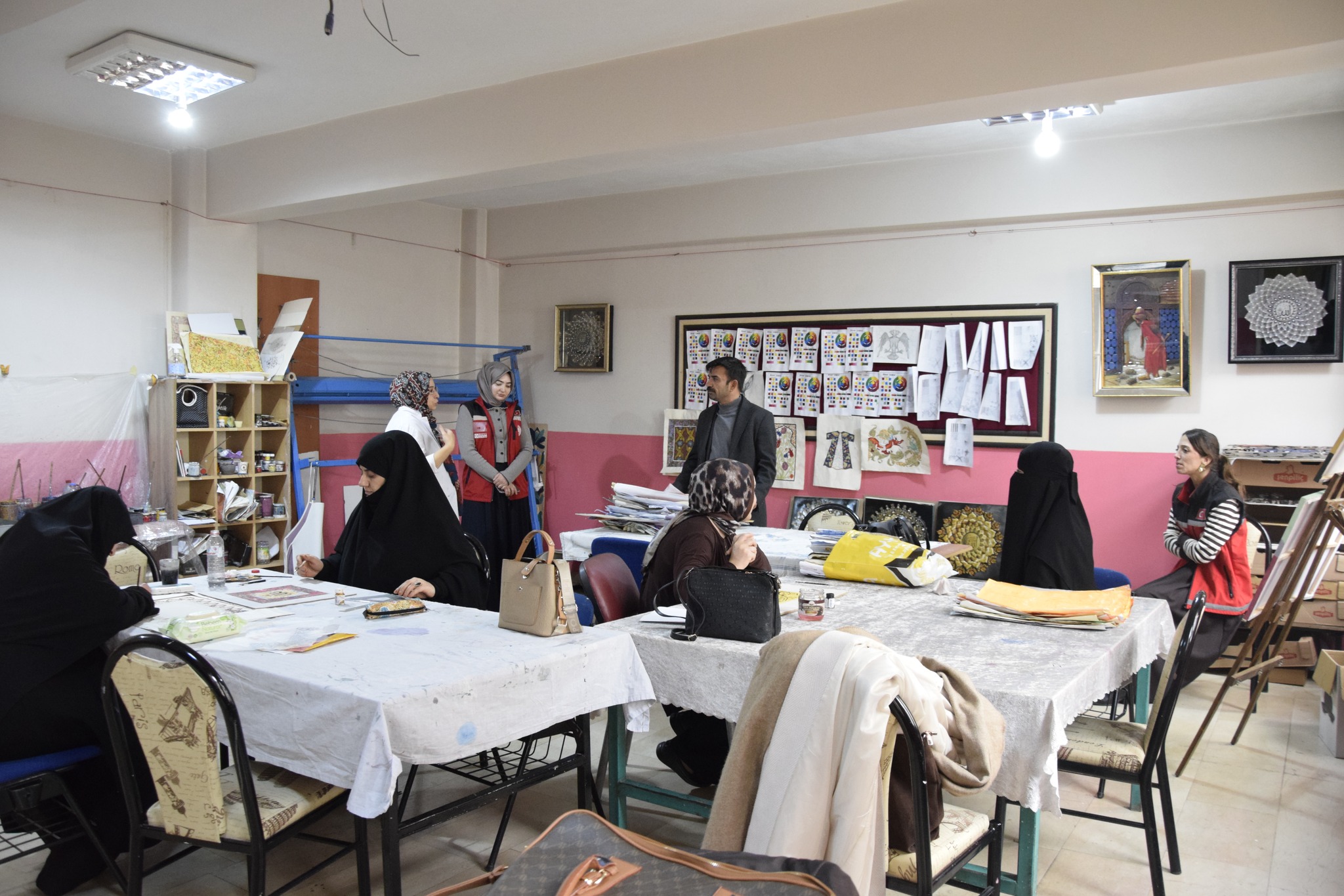 Sanata Teşvik ve Sanatla Yaşam Programı Kapsamında Kurs Ziyareti Gerçekleştirildi