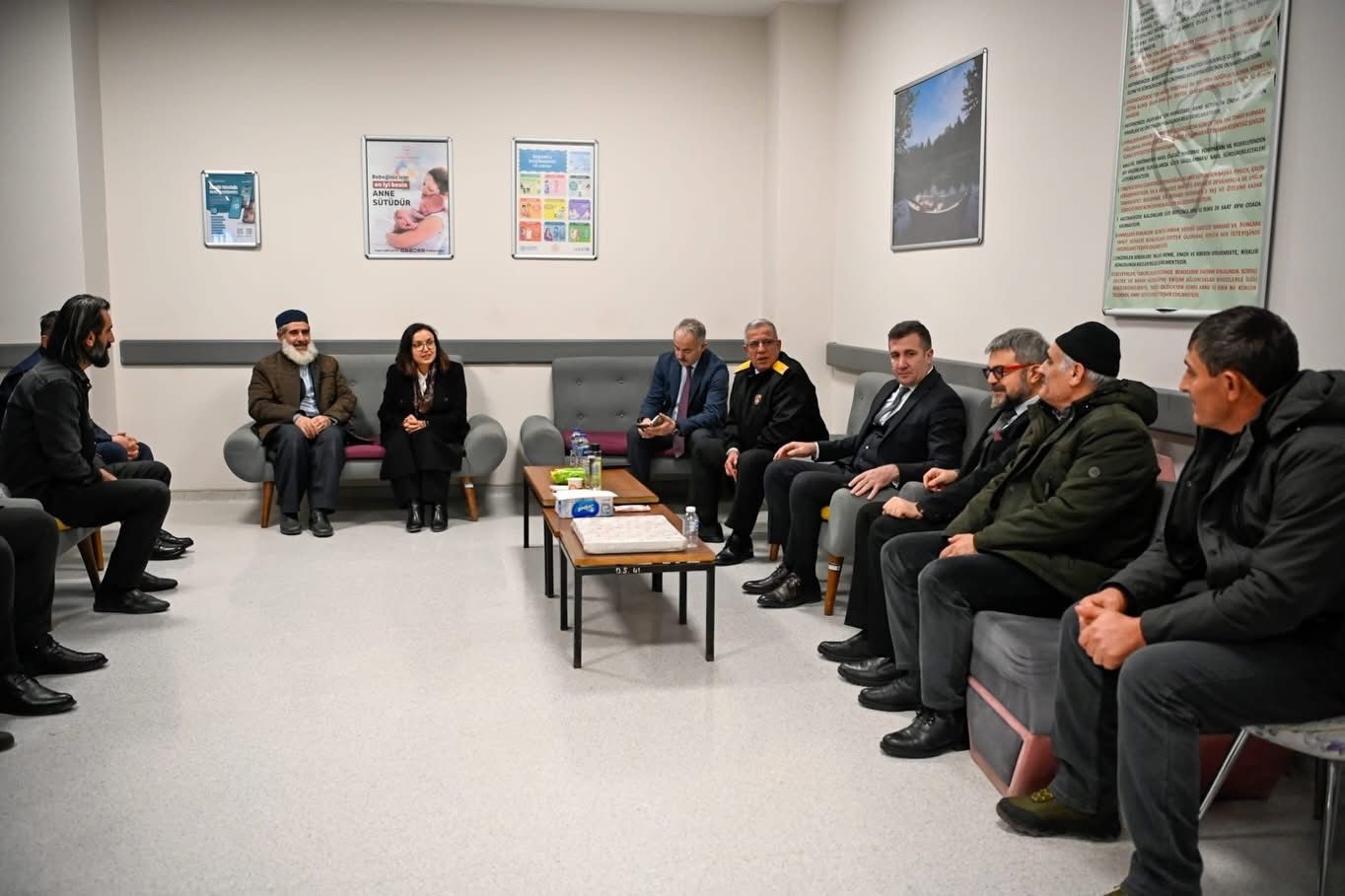 Yaralı Polislerimize Geçmiş Olsun Ziyareti