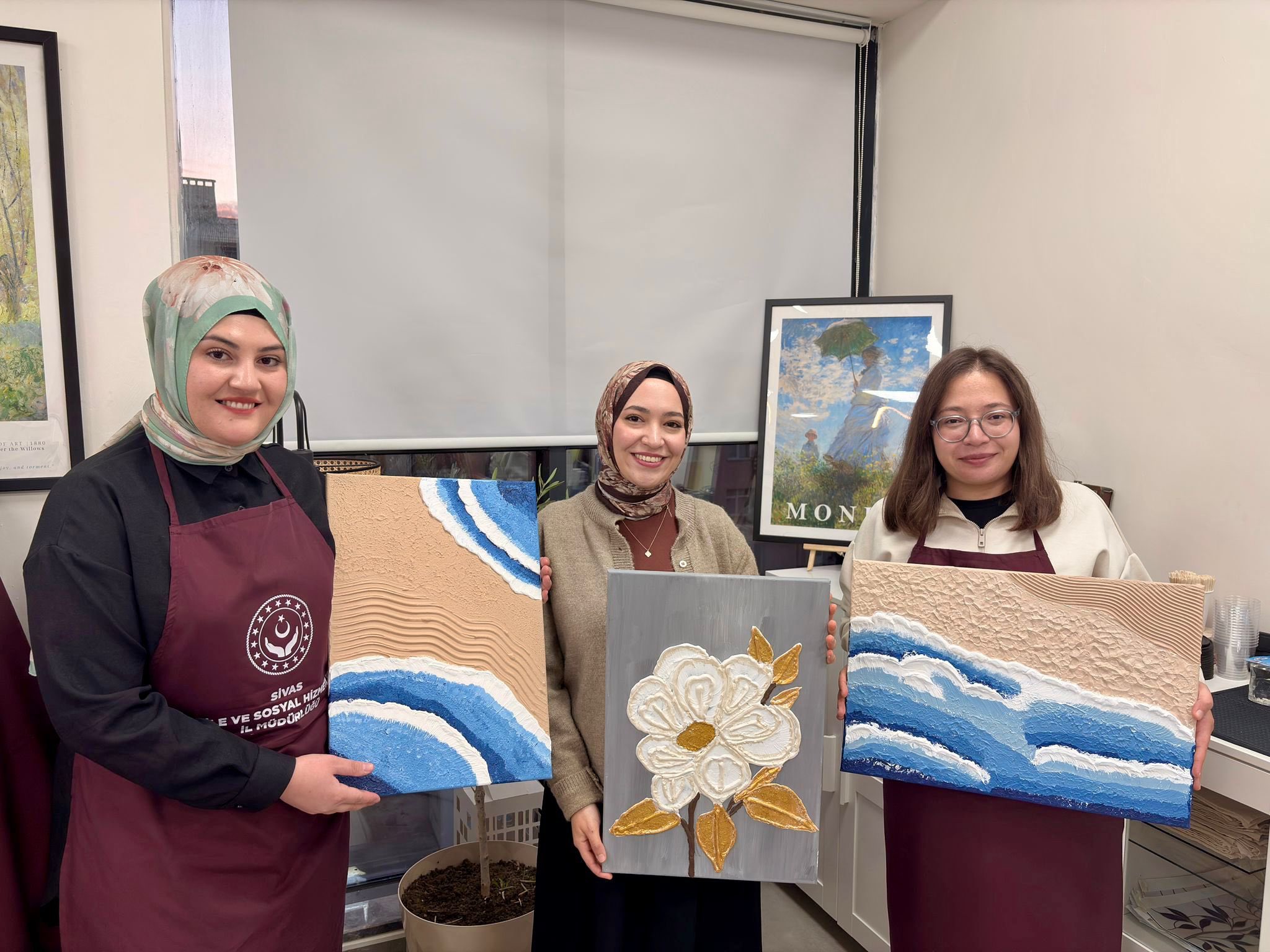 Sanata Teşvik ve Sanatla Yaşam Programı Kapsamında Eğitimler Yakından Takip Ediliyor