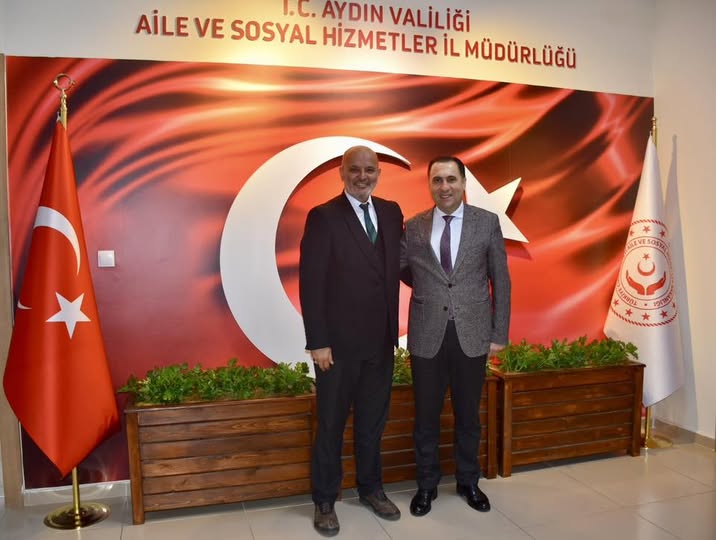 Muğla Aile ve Sosyal Hizmetler İl Müdürü Sayın Yakup Kütük, İl Müdürümüz İlkay Türkoğlu’na hayırlı olsun ziyaretinde bulundu.