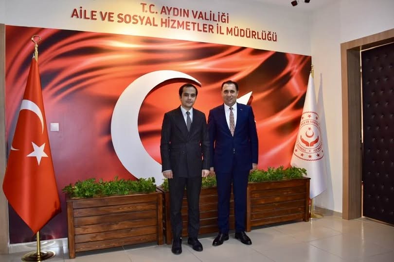 Buharkent Kaymakamı Abdullah Emre ÖZEFE, İl Müdürümüze Ziyareti