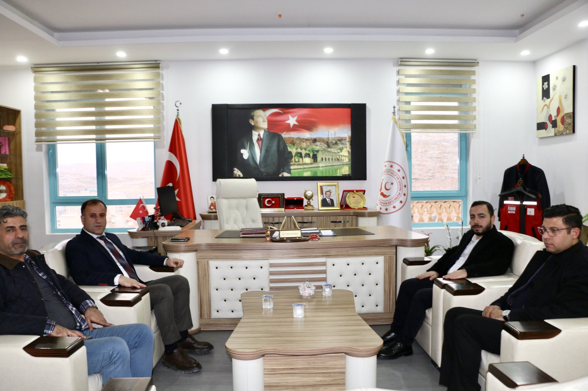 Şanlıurfalı İş İnsanı Abdurrahim TORU, İl Müdürümüz Fatih YILMAZ’ı Ziyaret Etti.