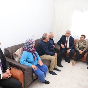 KOZAN ŞEHİDİMİZ ORHUN FURKAN BAYKAN'IN KIYMETLİ AİLESİNE ZİYARET - fotoğraf 2