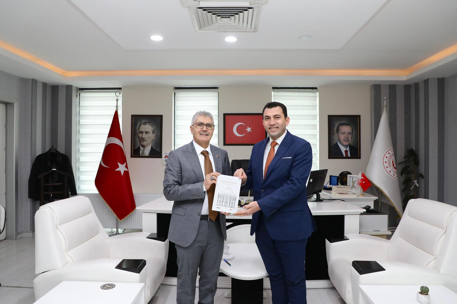 Bingöl Valiliğine Atanan Valimiz Sayın Cahit ÇELİK Kurumumuza Veda Ziyaretinde Bulundu