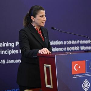 Genel Müdürümüz Sayın Süreyya ERKAN tarafından açılışı yapılan “Kadına Yönelik Şiddetle Mücadelede Mevzuat ve Temel İlkeler Eğitim”i Ankara’da başladı.  - fotoğraf 1