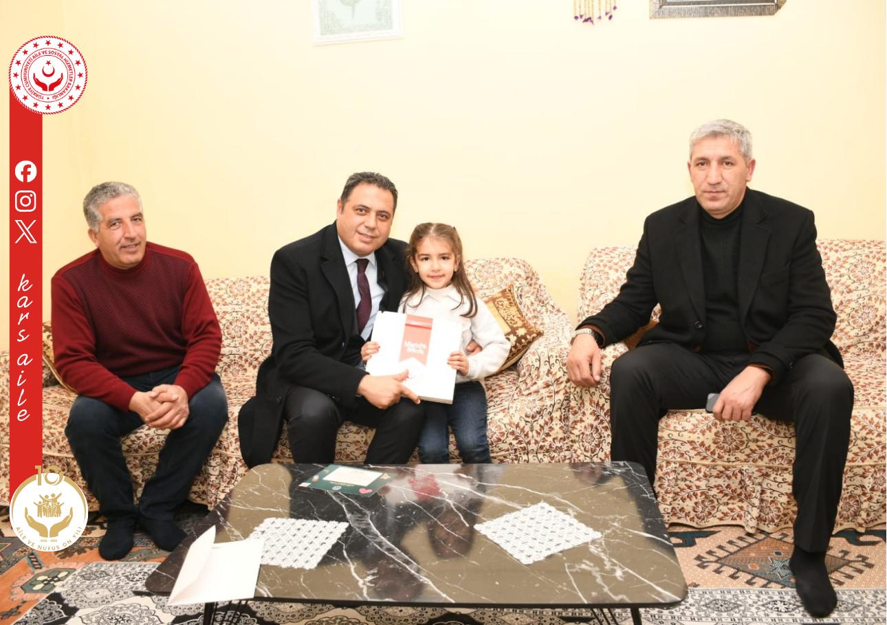 İlk Karne İlk Heyecan Programı Kapsamında Gazi Çocuklarımıza Ziyaret