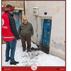 "Evinde Yalnız Yaşayan Yaşlı Vatandaşlara Ziyaret" kapsamında İlimizde yalnız yaşayan yaşlılarımızı ziyaret ettik. - fotoğraf 5