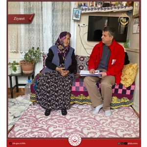 "Evinde Yalnız Yaşayan Yaşlı Vatandaşlara Ziyaret" kapsamında İlimizde yalnız yaşayan yaşlılarımızı ziyaret ettik. - fotoğraf 9