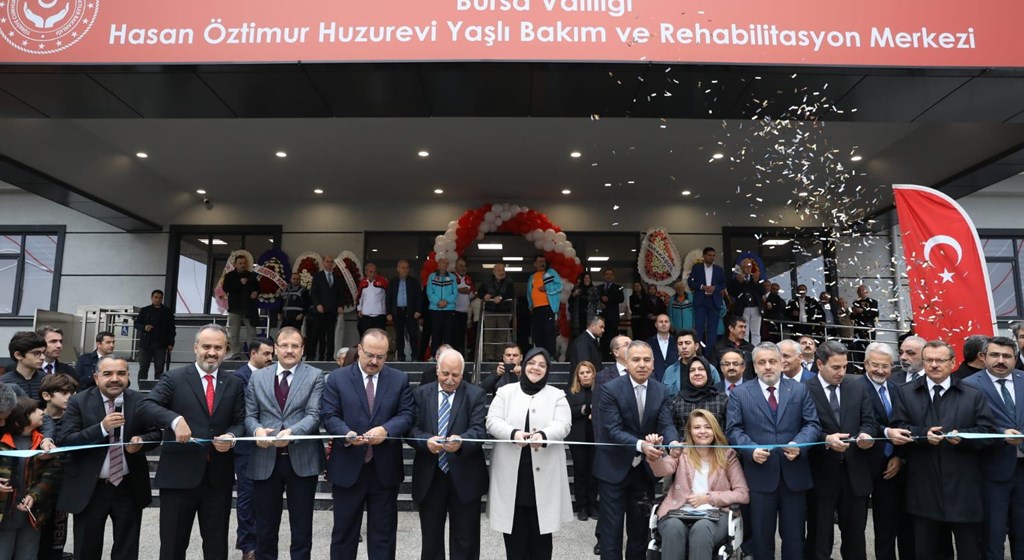 Minister SELÇUK Day Care Center and Nursing Home Opened in Bursa, Ministry Affiliated Organizations