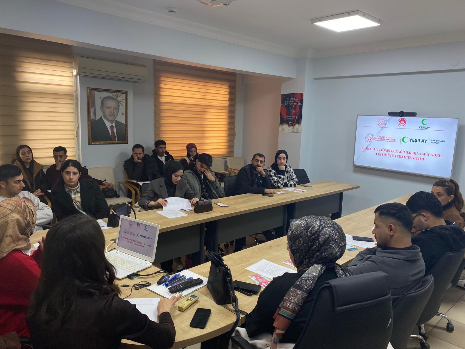 “Bağımlılıkla Mücadele” eğitimi 