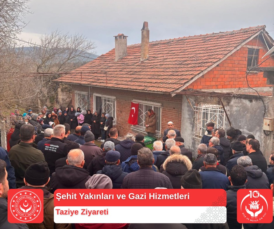 Şehidimiz İsmail YILMAZ’ın Annesi Halime YILMAZ’ın Cenaze Törenine Katıldık