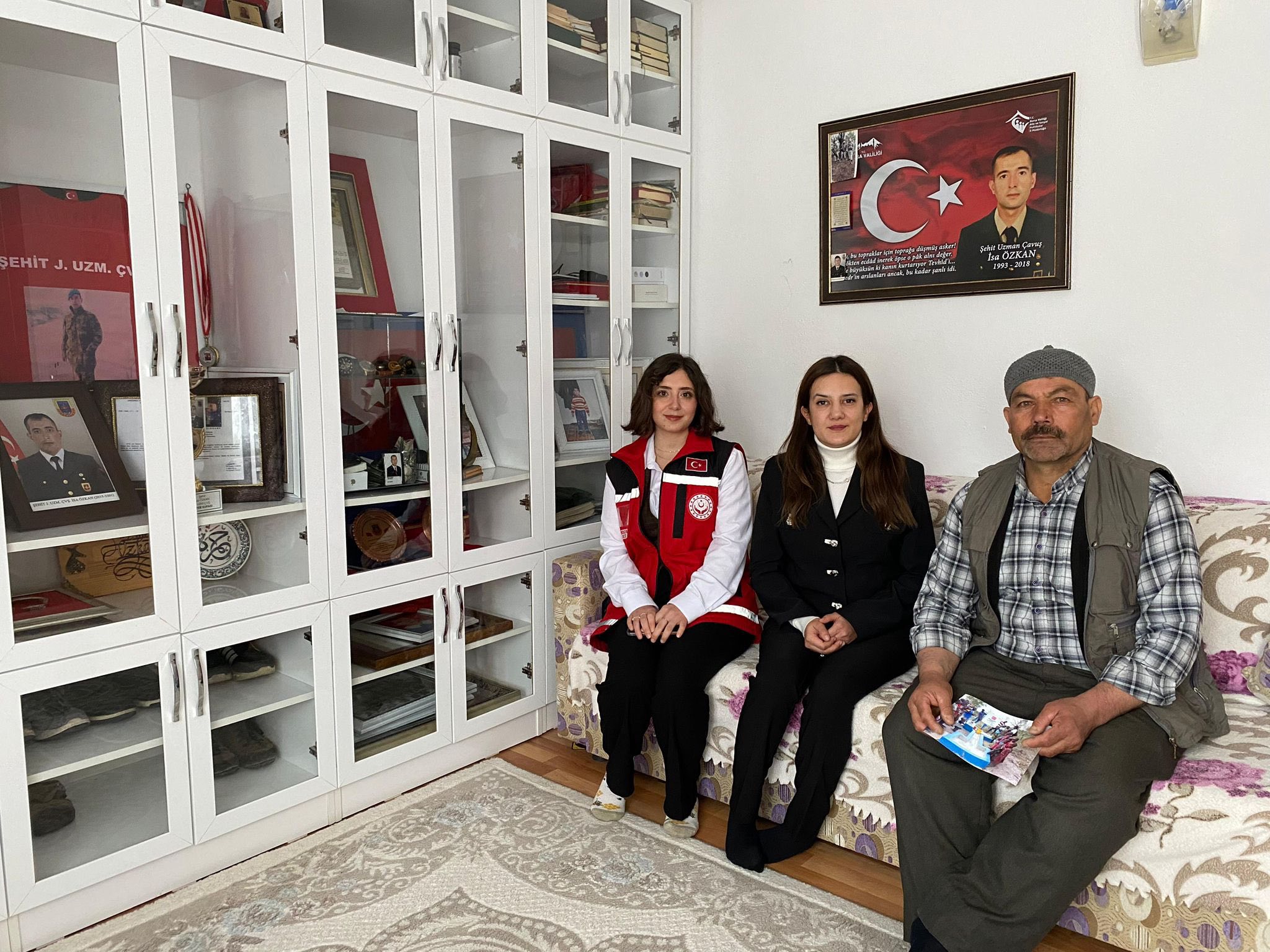 Aziz Şehidimiz İsa Özkan’ın Emanetlerine Vefa Ziyareti