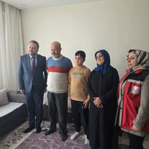 Depremzede Vatandaşlarımıza Ziyaret - fotoğraf 1