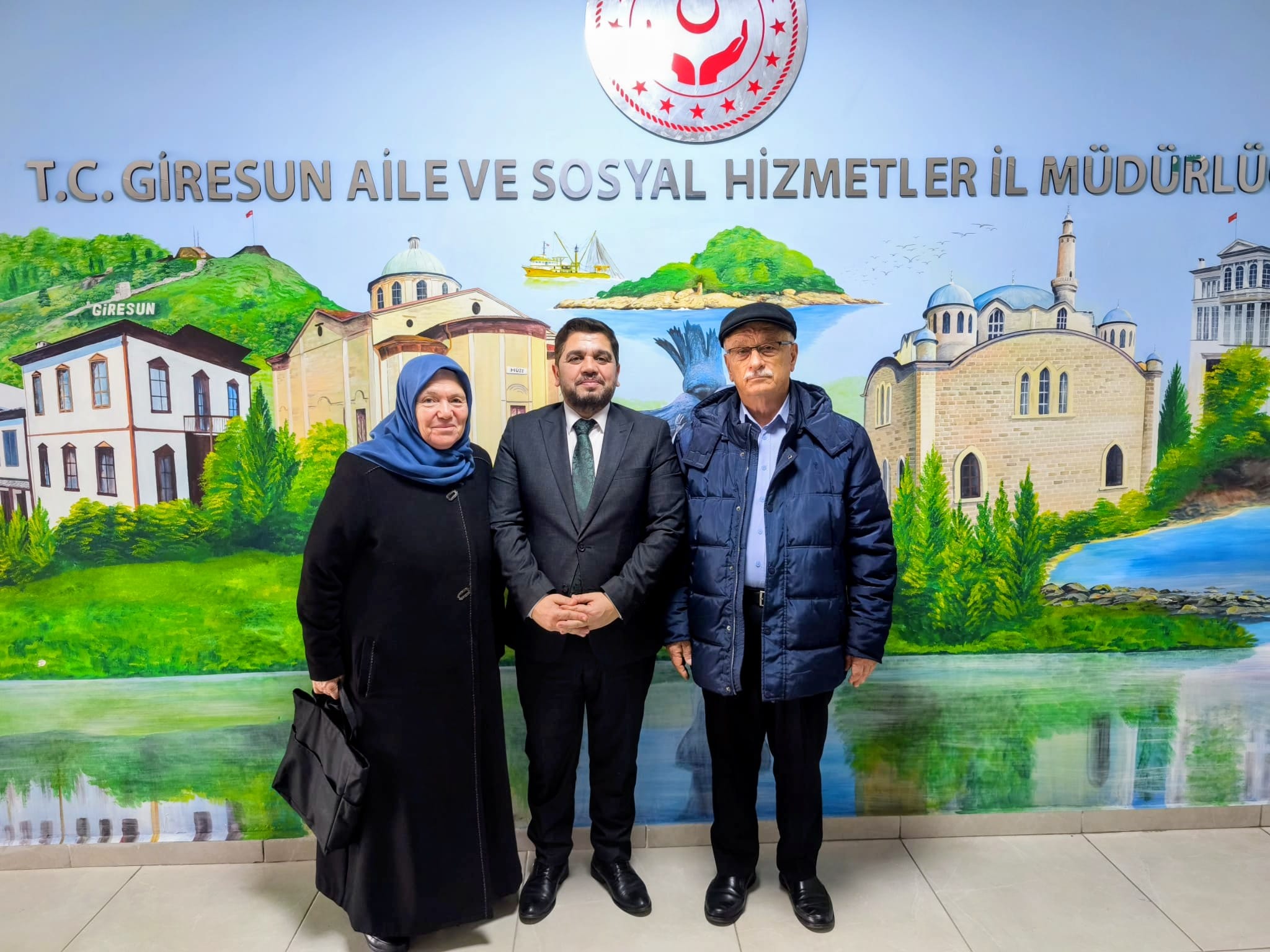Kahraman Kıbrıs Gazimiz Mustafa KARABAŞ’tan İl Müdürümüz Ender YANIK’a Hayırlı Olsun Ziyareti