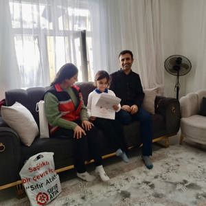 Şehit ve Gazi Çocuklarına “İlk Karne, İlk Heyecan” Ziyareti - fotoğraf 2
