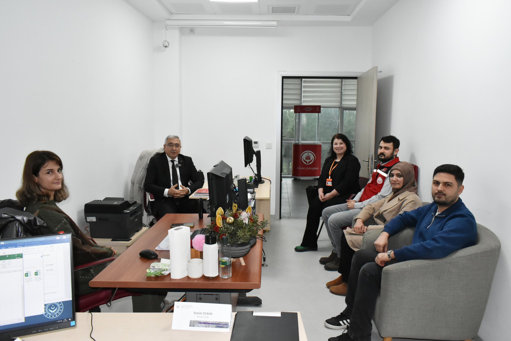 İl Müdürümüz Faruk Uysal İznik İrtibat Birimini Ziyaret Ederek Çalışmaları İnceledi