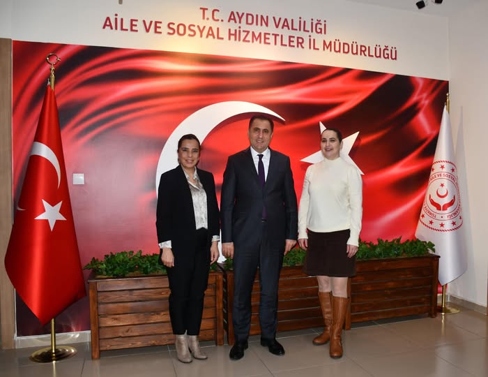 ADÜ Nazilli Sağlık Hizmetleri MYO Bölüm Başkanı Doç. Dr. Serap Gökçe Eskin, İl Müdürümüz İlkay Türkoğlu’nu makamında ziyaret