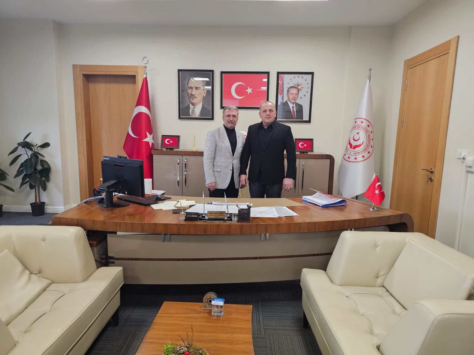 Türk Sağlık-Sen Sendika Başkanı Erhan Gökdemir’den İl Müdürlüğümüze Ziyaret