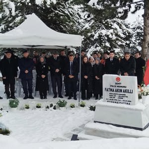 Aziz Şehidimiz Polis Memuru Fatma Akın Akıllı Dualarla Yâd Edildi - fotoğraf 1